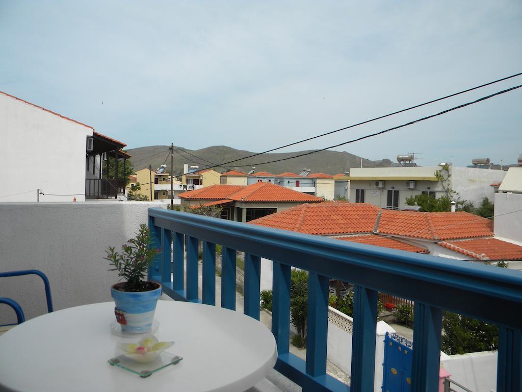 Ostria Eressos Rooms Skála Eresoú Cameră foto