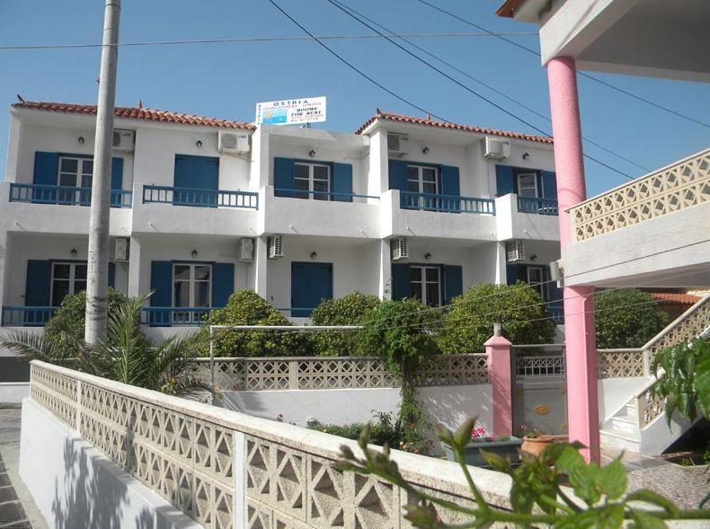 Ostria Eressos Rooms Skála Eresoú Exterior foto